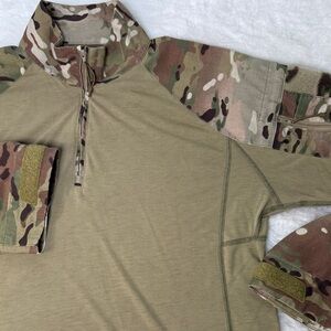 Crye Precision Gen 2 AC Combat Shirt Multicam Military Tactical XL 1/4 Zip Flaw